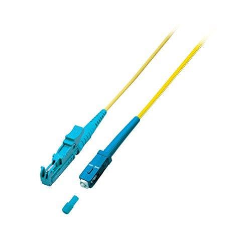 yksinkertainen Puskuri E2000®/SC 9/125µ5 metriä, ECOFIBER, LSZH (O0839.5)