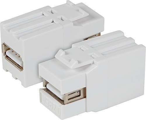 EFB Elektronik Keystone EB498 Monteringsadapter USB 2.0 A - A Hvid