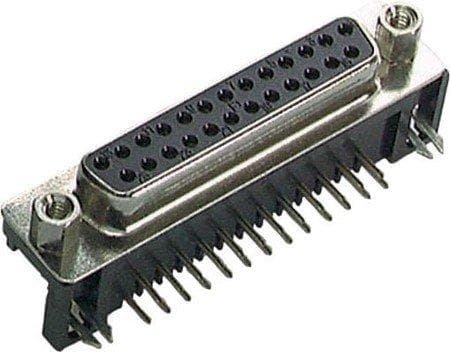 D-Sub fatning Printmont.90G EDF 09A KGT2 7.2mm 29226.2