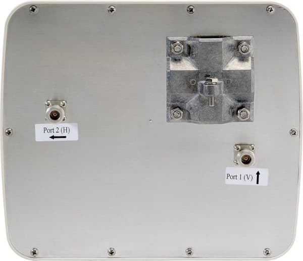 LevelOne WAN-9180 - Antenne - Wi-Fi - 18 dBi - retningsbestemt - udendørs, vægmonterbar, stangmontering, vindue - grå