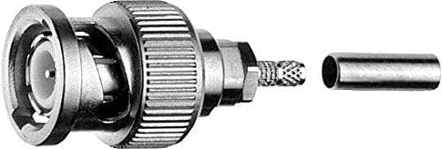 Telegärtner BNC kabelstik Crimp G07, G29 50 Ohm, crimp/crimp, Basic, A2903, G07 (RG-316/U), G29 (0,45/1,4) - 1 stk (J01000L1294)