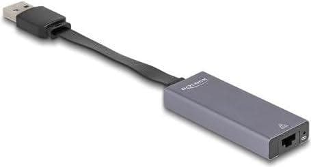 DeLOCK 66247 kabeladapter RJ-45 USB A Grå (66247)