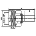 Miniatyrbillede 2 af 3: Telegärtner - netværksforbindelse - stik serie N (M) - coax - RG-213