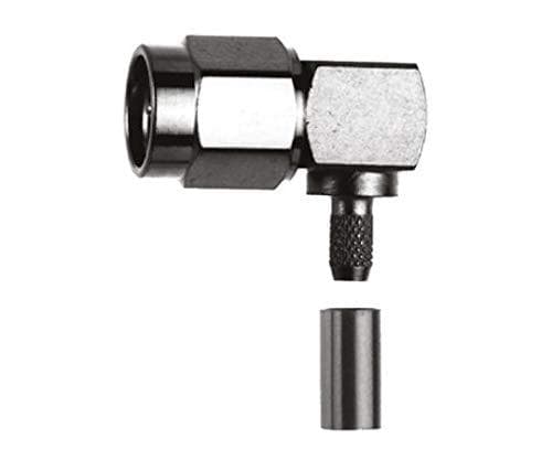 Telegärtner SMA kabelvinkelstikkrympe G30 C0406, G30 (1,5/3,8), LMR-240, guld (standard) - 1 stk (J01150A0521)