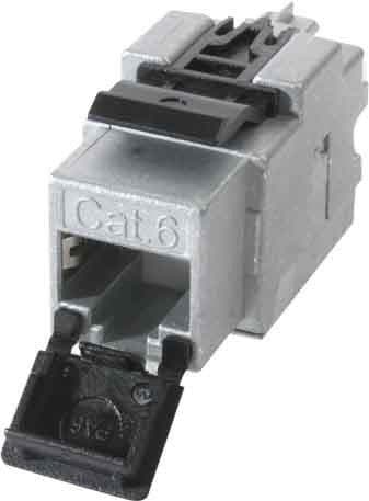 Telegärtner - Pölysuoja - musta, RAL 9005 (100 kpl pakkaus) - AMJ Module K Cat.6+, Module K Cat.6a (B00001A0016W)