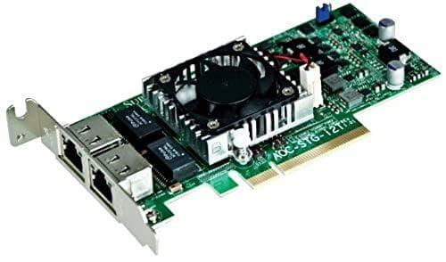 Super Micro Supermicro-tillægskort AOC-URN2-i2XT 1U Ultra Riser - netværksadapter - 10 Gb Ethernet x 2 - til SuperServer 1028U-TNRT+ (AOC-URN2-i2XT) Sølv