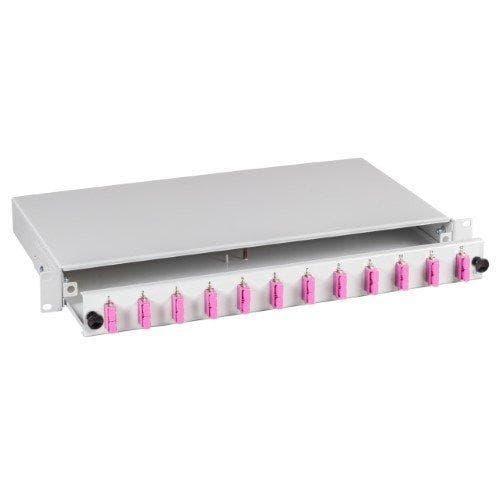 EFB Electronics B71203.12OM4 Splejsebakke 12 stk. Grå Velegnet til indendørs brug 1 stk. (B71203.12OM4)