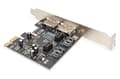 Pikkukuva 6 / 6: Digitus SATA III PCI Express -kortti - 2-porttinen - PCIe - SATA - Uros - Täyskorkea / matalaprofiilinen - PCIe 2.0 - Musta - Hopea (DS-30105)