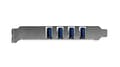 Miniatyrbild 2 av 6: EXSYS GmbH PCIe USB 3.2 Gen 1-kort med 4 portar (VIA-chipset) (EX-11044)