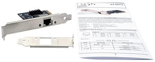 EXSYS GmbH PCIe nätverkskort 2,5 Gigabit (EX-60111)