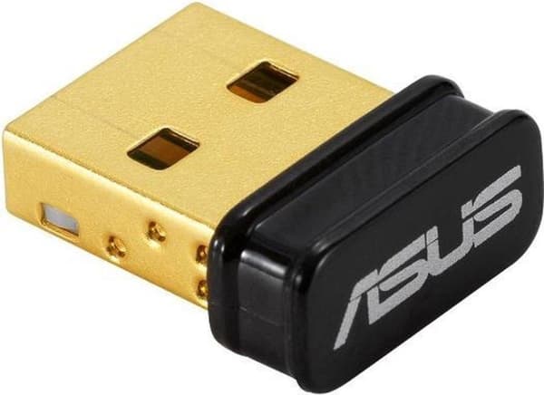 ASUS USB-BT500 nätverkskort Bluetooth 3 Mbit/s Svart, Guld