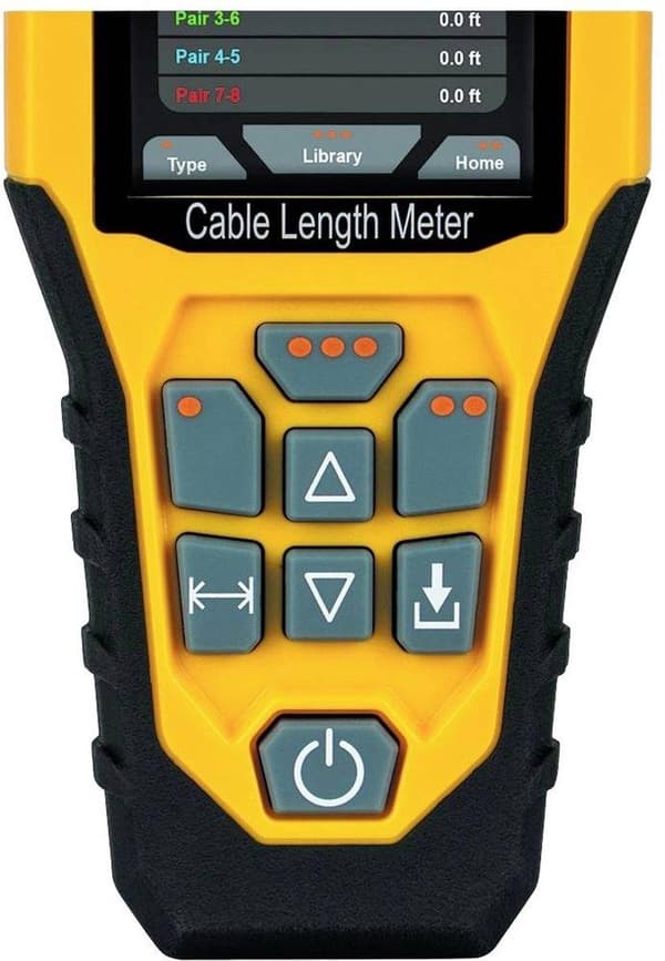 Klein Tools 501-915 Verkkokaapelin testauslaitteen aikaverkkotunnuksen heijastusmittari keltainen (501-915)