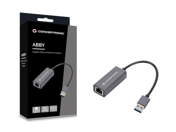 Conceptronic ABBY08G nätverkskort Ethernet 1000 Mbit/s (ABBY08G)