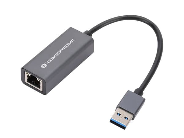 Conceptronic ABBY08G verkkokortti Ethernet 1000 Mbit/s (ABBY08G) Harmaa