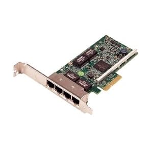 DELL Broadcom 5719 - Netværksadapter - Gigabit Ethernet x 4 - til PowerEdge R220, R320, R420, R920, T130, T320, T330, T430, T630, VRTX, VRTX M520, VRT Grøn