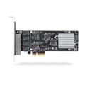 Pikkukuva 5 / 6: StarTech.com 4-porttinen 2,5 Gbps NBASE-T PCIe -verkkokortti, Intel I225-V -siru, neliporttinen tietokoneen verkkokortti, monigigabittinen verkkokortt
