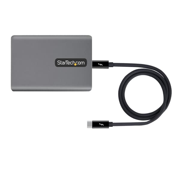 StarTech.com Thunderbolt 3 till Ethernet-adapter, 10GbE, Multi-Gigabit, Thunderbolt 3 till RJ45 nätverksadapter, 10GBASE-T/5-2.5GBASE-T NIC, TB3/TB4 1
