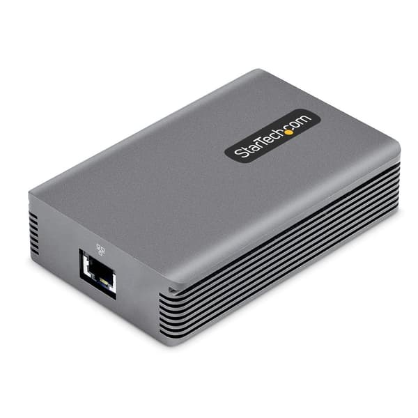 StarTech.com Thunderbolt 3 till Ethernet-adapter, 10GbE, Multi-Gigabit, Thunderbolt 3 till RJ45 nätverksadapter, 10GBASE-T/5-2.5GBASE-T NIC, TB3/TB4 1