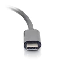 C2G USB-C - Ethernet -verkkosovitin - Verkkosovitin - USB-C - Gigabit Ethernet x 1 - Musta
