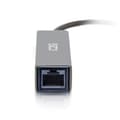 Pikkukuva 2 / 3: C2G USB-C - Ethernet -verkkosovitin - Verkkosovitin - USB-C - Gigabit Ethernet x 1 - Musta
