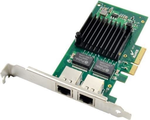 Microconnect MC-PCIE-I350-T2 interfacekort/adapter Indbygget RJ-45 (MC-PCIE-I350-T2) Flerfarvet