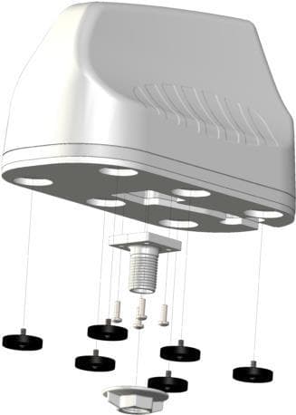 Poynting MIMO-0003-V2-15 netværksantenne MIMO retningsbestemt antenne SMB 5,8 dBi (A-MIMO-0003-V2-15)