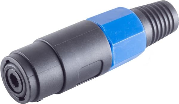 shiverpeaks ®-BASIC-S--PA-koppling 4-stift, skruvbar med veckskydd (BS55220)