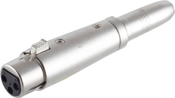 shiverpeaks ®-BASIC-S--XLR kobling til jack kobling 6,3 mm, stereo (BS55051)