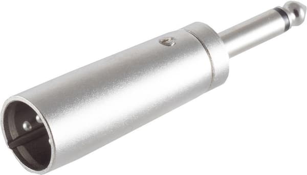 shiverpeaks ®-BASIC-S--XLR plug to jack plug 6,3 mm, MONO (BS55030)