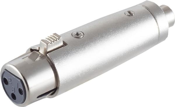 shiverpeaks ®-BASIC-S--XLR-liitäntä RCA-liittimeen (BS55063)
