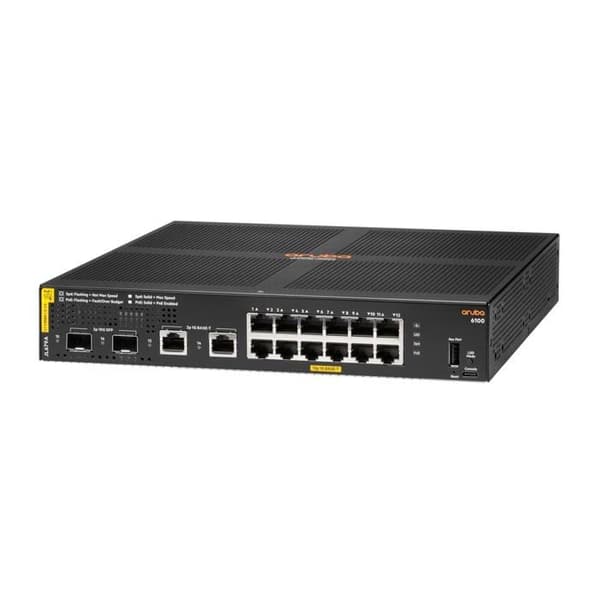 HPE ARUBA 6100 12G CL4 2SFP+ LAGER JL679A
