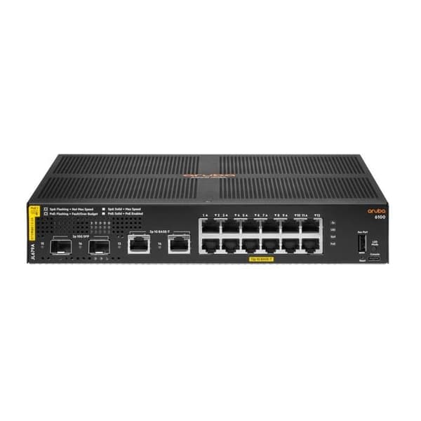 HPE ARUBA 6100 12G CL4 2SFP+ LAGER JL679A