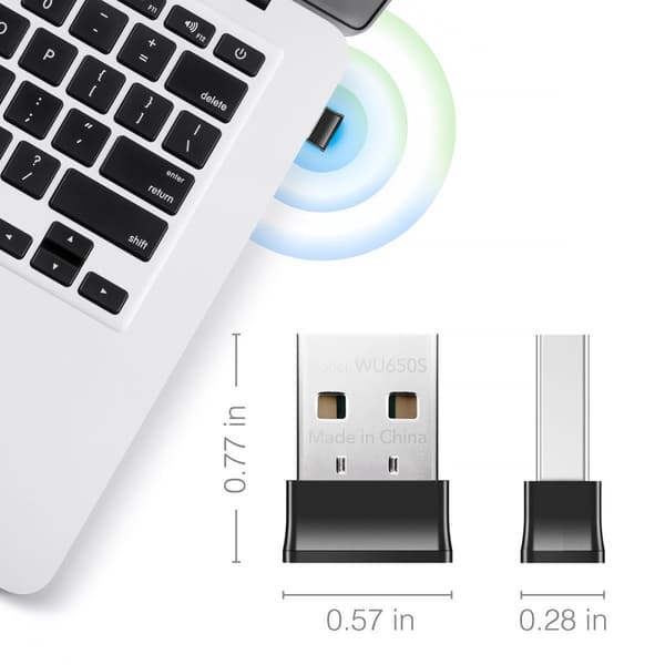 Cudy WU650 network card WLAN 433 Mbit/s