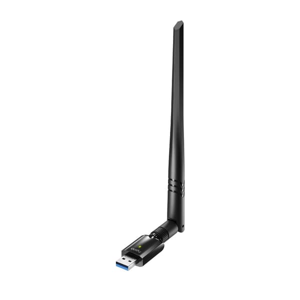 Wireless Nano Adapter Cudy WU650S, USB 3.0, 2.4/5 Ghz Sort
