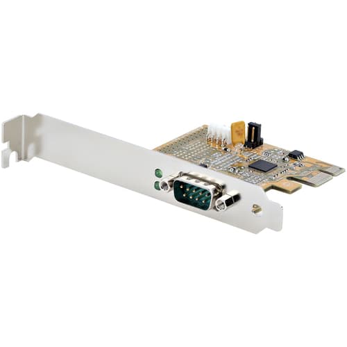PCIE SERIAL PORT CARD - 16C1050 Gult