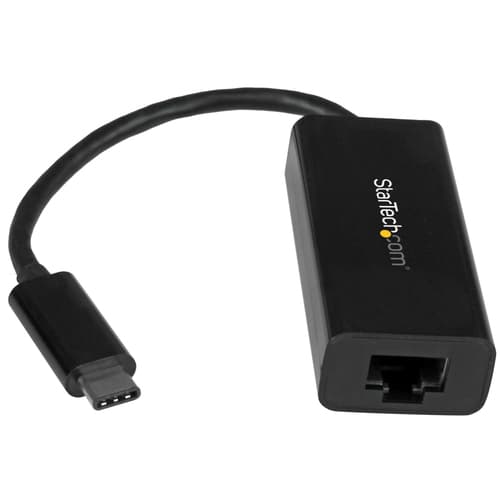 USB-C TO GIGABIT ADAPTER/IN Sort