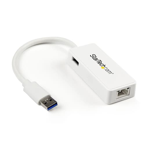 USB 3.0 10/100/1000 GIGABIT LAN Hvit