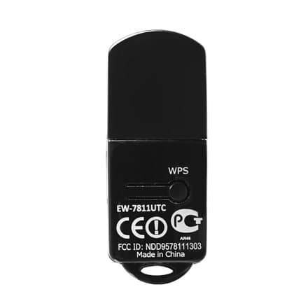 Nano Adapter EDIMAX EW-7811UTC, USB, Realtek, 2.4Ghz/5GHz, 802.11a/n/g/b