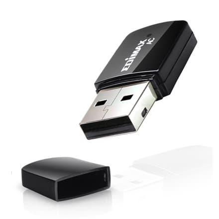 Nano Adapter EDIMAX EW-7811UTC, USB, Realtek, 2.4Ghz/5GHz, 802.11a/n/g/b