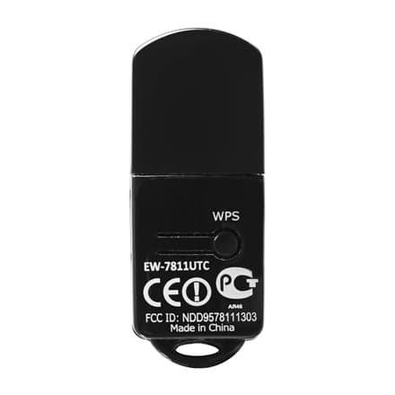 Nano Adapter EDIMAX EW-7811UTC, USB, Realtek, 2.4Ghz/5GHz, 802.11a/n/g/b