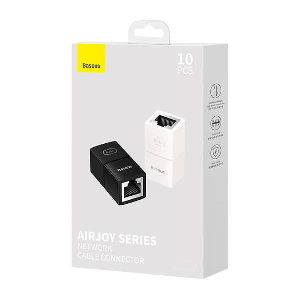 Cable Connector Baseus, 10 pcs, AirJoy Series (black)