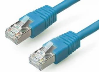 PATCH CORD FTP GEMBIRD Cat6, cupru-aluminiu, 0.5 m, albastru, AWG26, ecranat "PP6-0.5M/B" (timbru verde 0.08 lei)