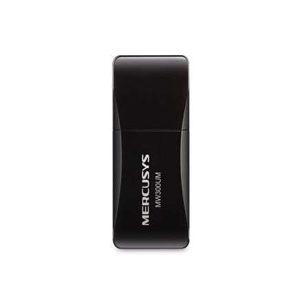 Mercusys N300 Wireless Mini USB Adapter Svart