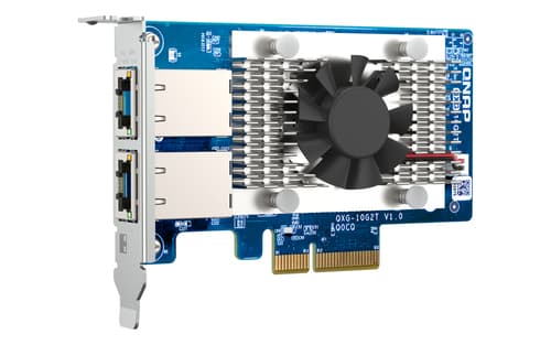 2PORT BASET 10GBE NW EXP CARD/LOWPROFILE FORMFACTOR PCIEGEN3X4 Grønn