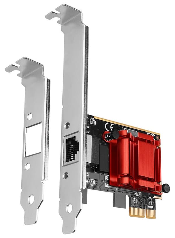 PCEE-GIX Karta sieciowa PCIe 1x Gigabit Ethernet port (RJ-45), Intel i210AT, PXE, SP & LP