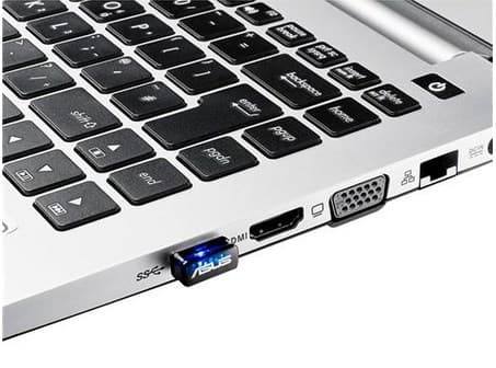ASUS USB-N10 NANO nätverkskort WLAN 150 Mbit/s