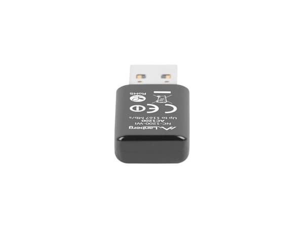 Lanberg NC-1200-WI netværkskort WLAN 5000 Mbit/s