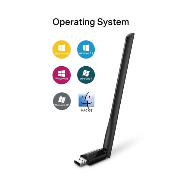 TP-Link Archer T2U Plus Internt WLAN 600 Mbit/s