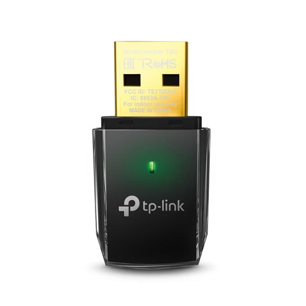 TP-LINK Archer T2U V3 WLAN 433 Mbit/s Svart