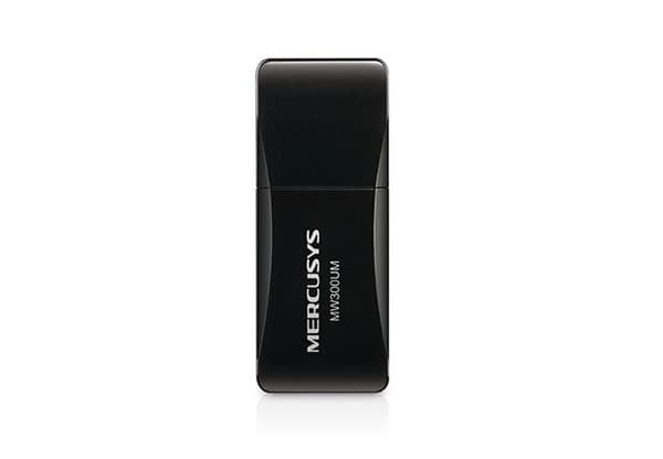 Mercusys N300 trådlös mini USB-adapter Svart